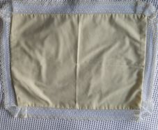 Vintage Yellow Baby Pillowcase