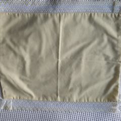 Vintage Yellow Baby Pillowcase