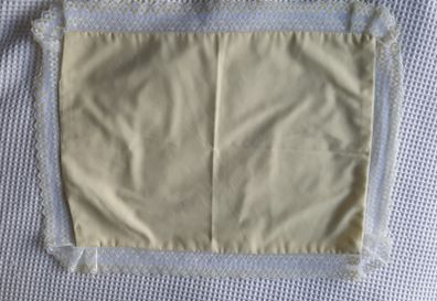 Vintage Yellow Baby Pillowcase