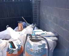 3 empty tonne bags (skip bags)