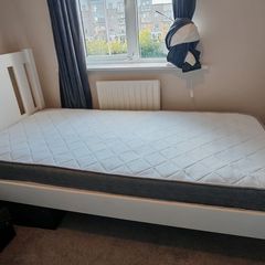 Single Bed Frame & Mattress