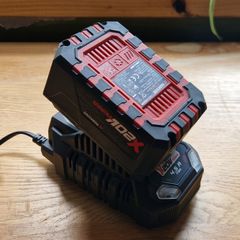 Parkside battery and charger