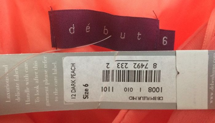 Bridesmaid dress bnwt size 6