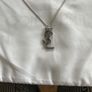 Authentic Yves Saint Laurent chain with logo pendant Image 4