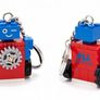Lego FLL Robot Keychain From First Lego League Event Very Rare Hard To Find Image 2