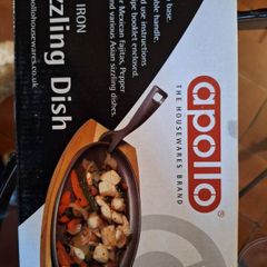 Cast Iron Sizzling Dish