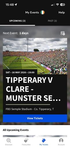 Munster SHC ticket clare vs tipp