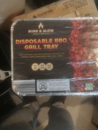 Disposable BBQ trays
