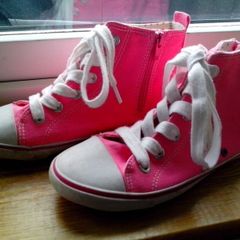 "NEXT" Pink Trainers.  Junior 13