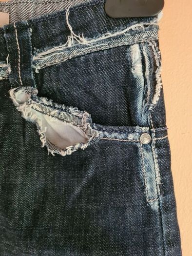boys Burberry jeans blue denim size 8 year old