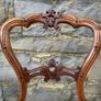 Victorian Carved Walnut Chairs. Image 3