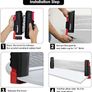 Table Tennis Set, Ping Pong Bats Set with 2 Paddles, 1 Retractable Net, 6 Balls, 1 Carrying Bag, for Trainer Adults Families Indoor Outdoor Image 5