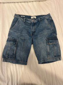 Diesel Denim Cargo Shorts