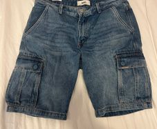 Diesel Denim Cargo Shorts