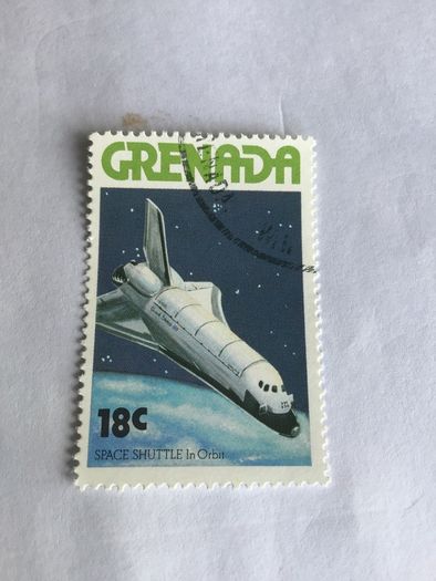 Grenada Space Mission stamp