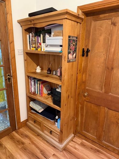 Solid Wood bookshelf