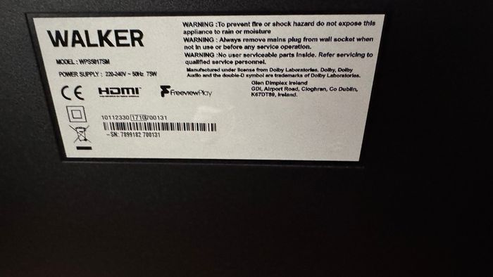 49" Walker Tv