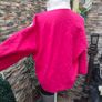 vintage 90s pink and white fleece Medium Image 6