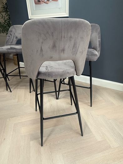 kitchen bar stools grey