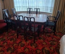 Edwardian table and chairs