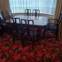 Edwardian table and chairs