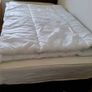 Single bed with matress and headboard Image 5