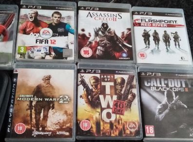 Games Ps3 10 games great condition