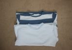 2 x The Little White Company Boys Short Sleeve Pyjamas Age 4 - 5 Years