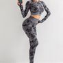 Camo print 3 piece gym set, size S Image 5