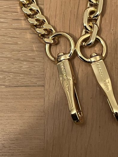 Marc Jacobs gold chain strap -Brand new