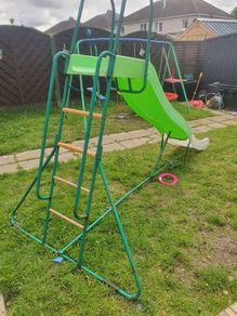 slide 10 feet wavy slide