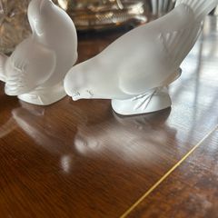 Lalique Sparrow birds