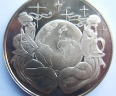 Bronze Coin Token Medal