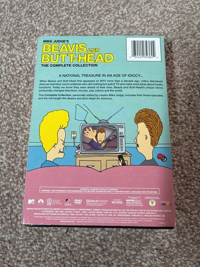 Beavis and Butthead dvd boxset REGION 1 ONLY