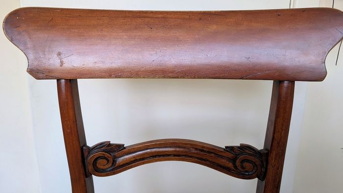 Regency dining room chairs x4