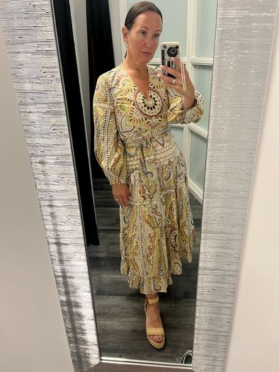 zara midi dress
