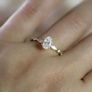 Stunning Solitaire Diamond Ring Image 2