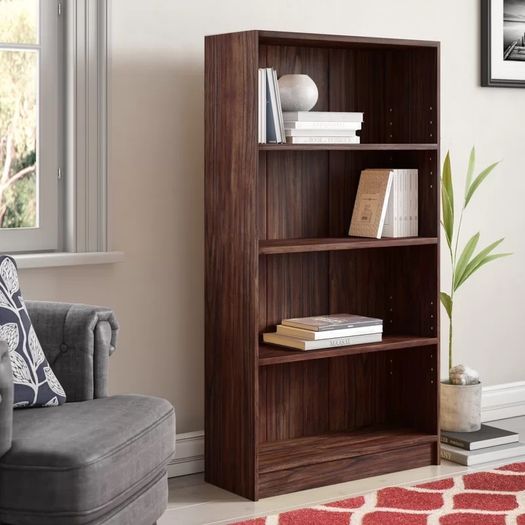 Morgan 150cm X 80cm Standard Bookcase Multiple Colours Available (free Postage)