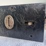 Victorian Cast Iron Brass Door Lock Latch Image 7