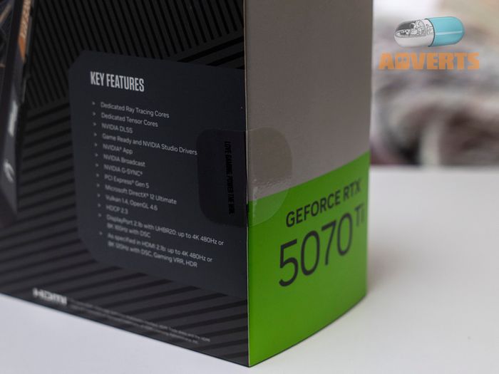 Zotac NVidia GeForce RTX 5070Ti Solid OC (New)