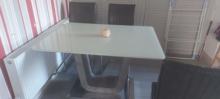 Table and chairs