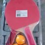Table tennis bats x 2, balls and 2 grips for net Image 4
