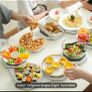 Eight place food turntable Image 3