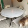 marble table circular Image 3