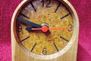 Wooden Desk Top Clock  ( GMIT )