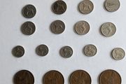 25 Irish Pre-decimal Coins