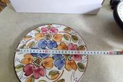 Lovely flower SPAINCH hanging plate.