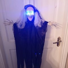 Halloween eyes light up witch