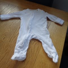 Dunnes Stores Zip Up Babygros x 3 for Sale