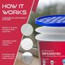 Moisture Absorber Dehumidifier - Condensation Remover for Damp, Mould, Home, Wardrobe, Kitchen, Bathroom, Basement, Garage, Bedroom, Caravan, Office - 20 Pack/500ml Image 6